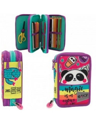 GO POP ASTUCCIO TRIPLO PANDA 