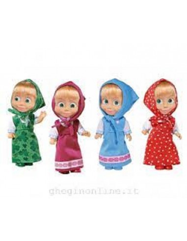 MASHA E ORSO BAMBOLA 12 CM. VESTITI ASSORTITI Magic Toys