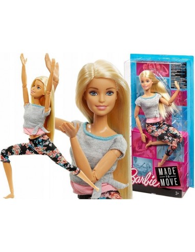 BARBIE SNODATA MADE TO MOVE ASSORTITE 