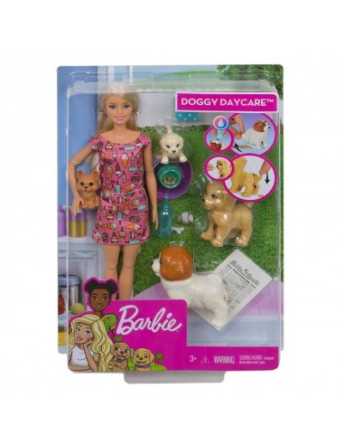 BARBIE DOGSITTER DOGGY DAY CARE 