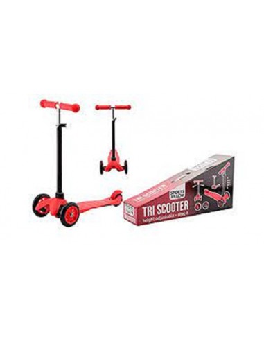 MONOPATTINO TRI SCOOTER ROSSO