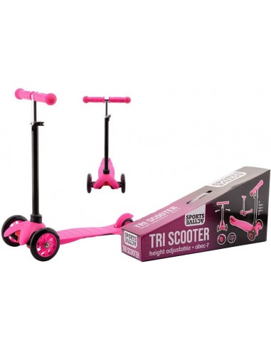 MONOPATTINO TRI SCOOTER ROSA
