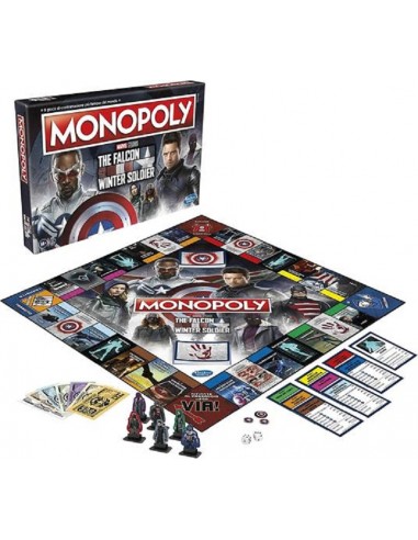 GIOCO MONOPOLY MARVEL THE FALCON AND...