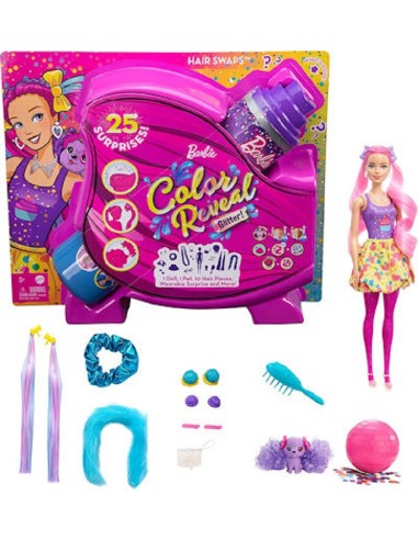 BARBIE COLOR REVEAL HAIRSTYLING 25...