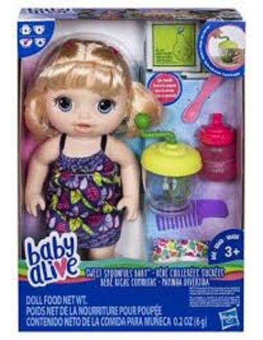 BABY ALIVE PAPPA BABY BIONDA SPOONFULS