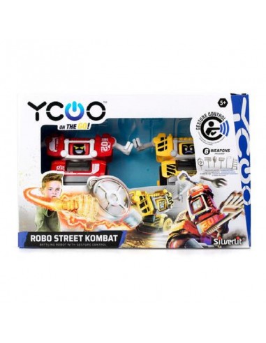 YCOO STREET KOMBAT COPPIA ROBOT...