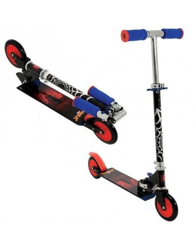 SPIDER MAN MONOPATTINO METALLO 2 RUOTE 