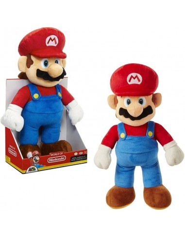 Peluche - Mario - Super Mario - 50 Cm - NINTENDO