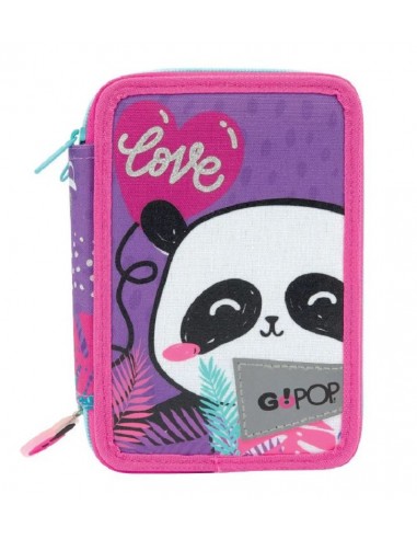GO POP ASTUCCIO 3 ZIP COMPLETO PANDASTIC
