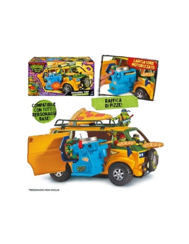 TURTLES MUTANT MAYHEM NINJA PIZZA VAN...