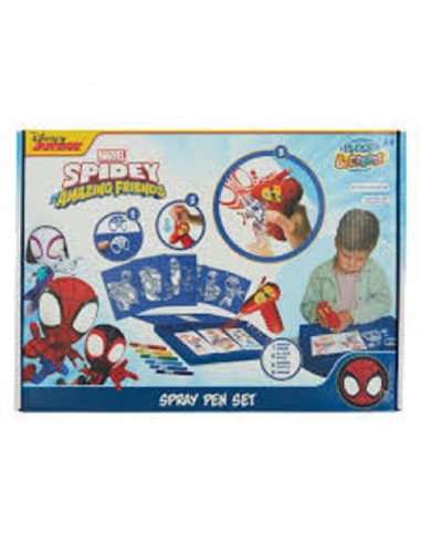 SPIDEY SPRAY ART SET CON AEROGRAFO...