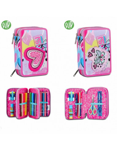 SEVEN ASTUCCIO 3 ZIP COMPLETO SJ GANG...