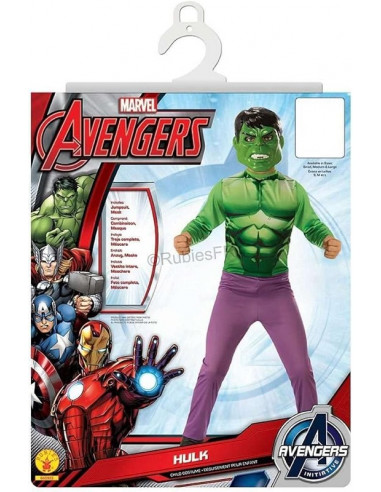 RUBIE'S TRAVESTIMENTO HULK COMPLETO...