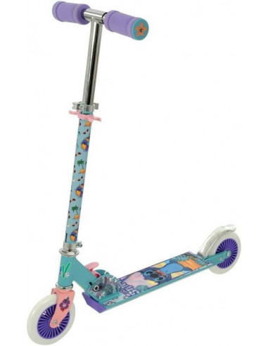 STITCH MONOPATTINO METALLO 2 RUOTE 