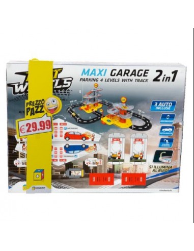 MAXI GARAGE 2 IN 1 CON AUTO INCLUSE