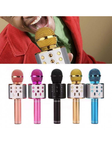 MICROFONO  KARAOKE WS-858...