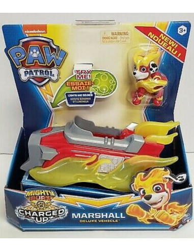 PAW PATROL VEICOLO MARSHALL CON LUCI...