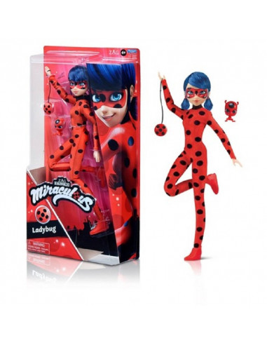 MIRACULOUS BAMBOLA LADYBUG SNODATA 27...