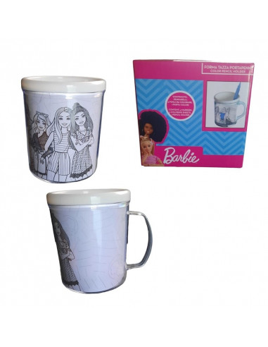 BARBIE TAZZA DA PERSONALIZZARE...