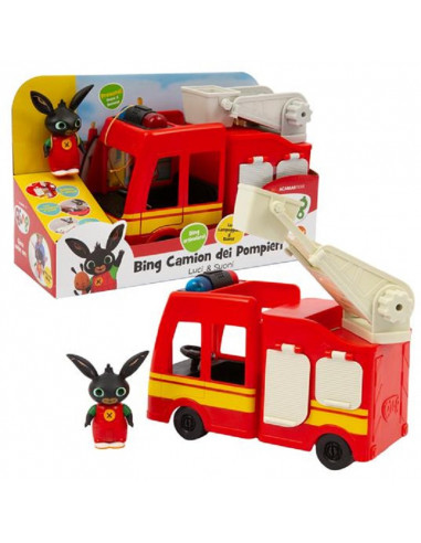 BING CAMION DEI POMPIERI CON LUCI E...