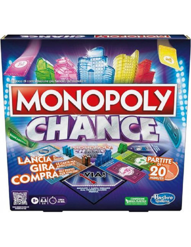 GIOCO MONOPOLY CHANCE LANCIA GIRA E...