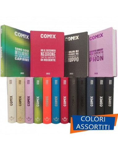 DIARIO AGENDA COMIX POCKET 2021/2022 