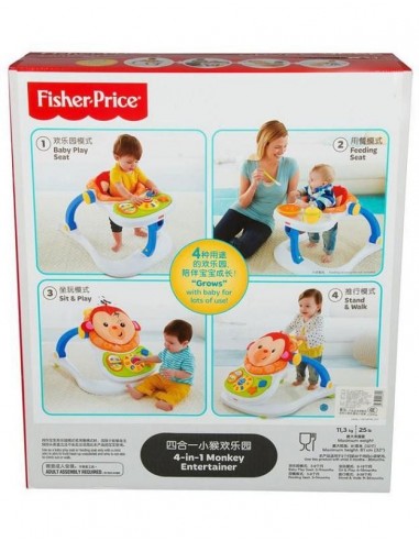 FISHER PRICE 4 IN 1 GIRELLO MONKEY...