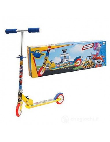 SUPERWINGS MONOPATTINO 2 RUOTE METALLO